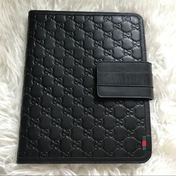 Gucci Accessories - Gucci tablet case black leather
